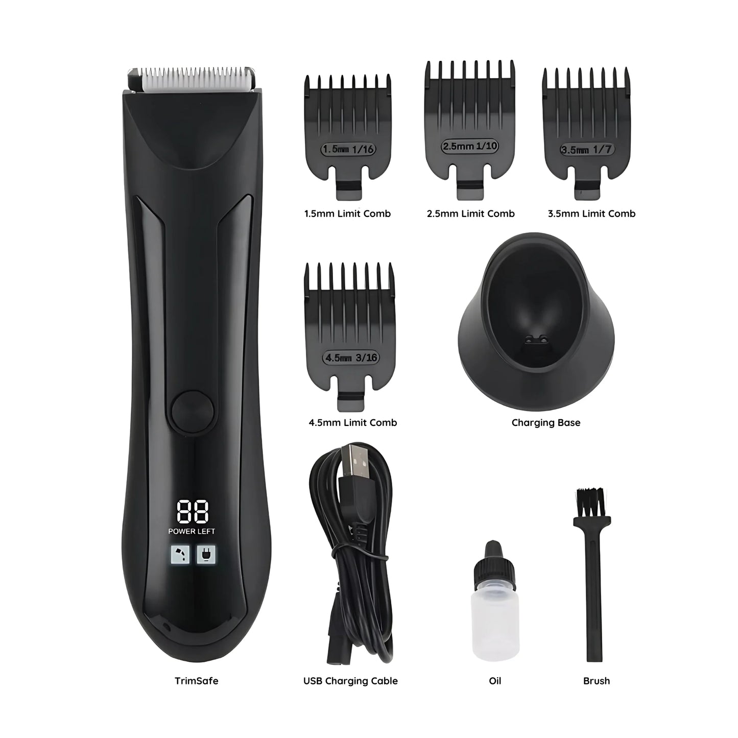 TrimSafe Body Hair Trimmer